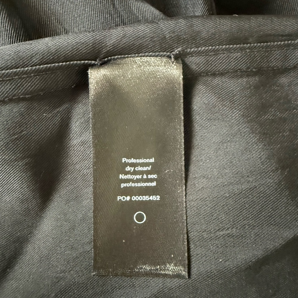 rag & bone Althea V-Neck Dress in Black - Picture 5 of 5